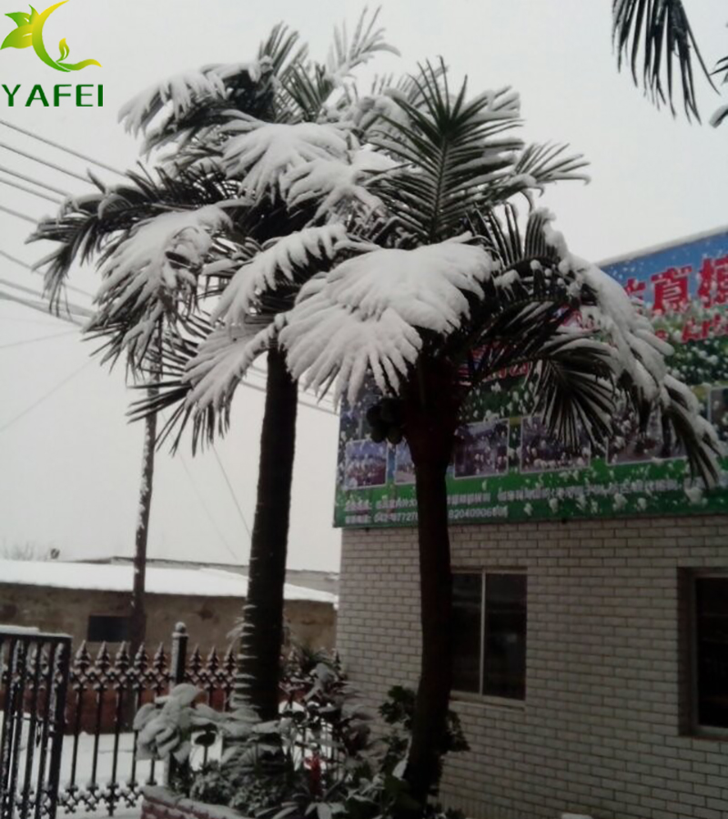 任凭风多大，仿真椰子树也是扛得住